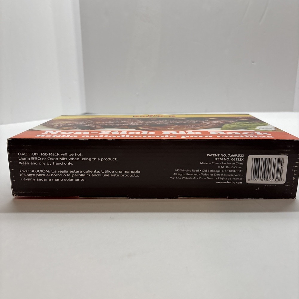 Mr. Bar-b-q Non Stick Rib Rack NIB1 - Picture 3 of 3
